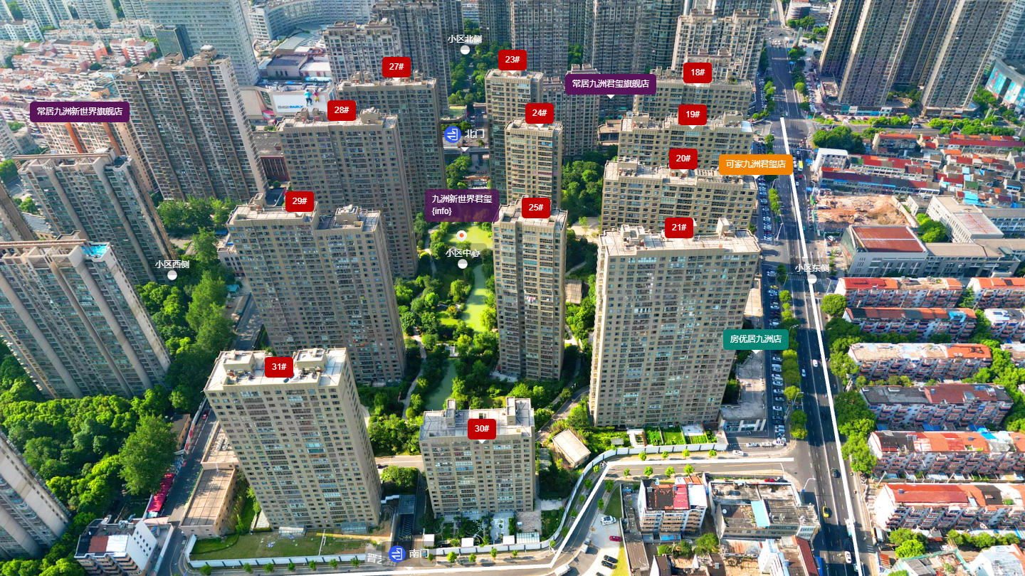 常州小区摆位图 图片