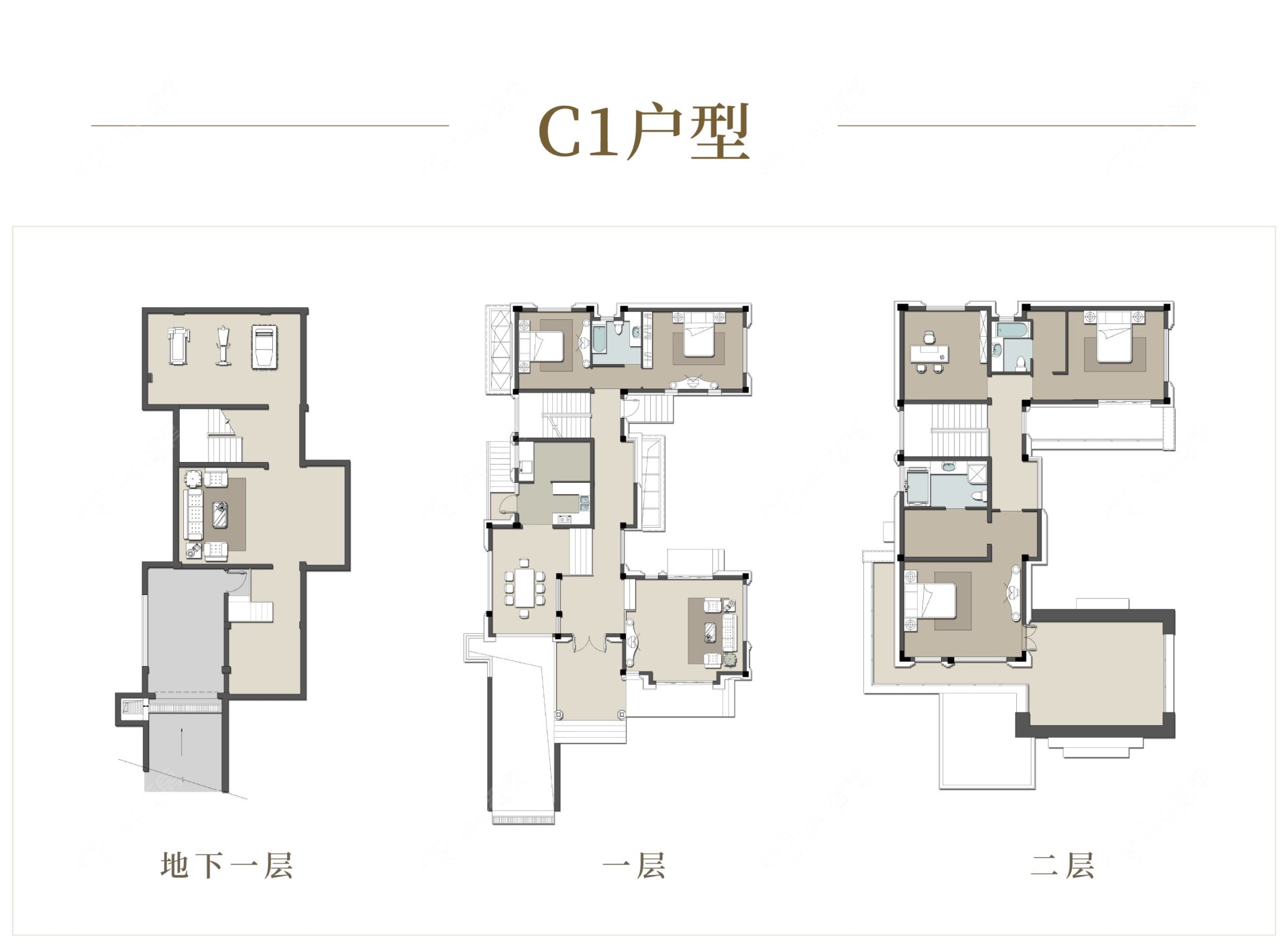 天安别墅建面null户型图