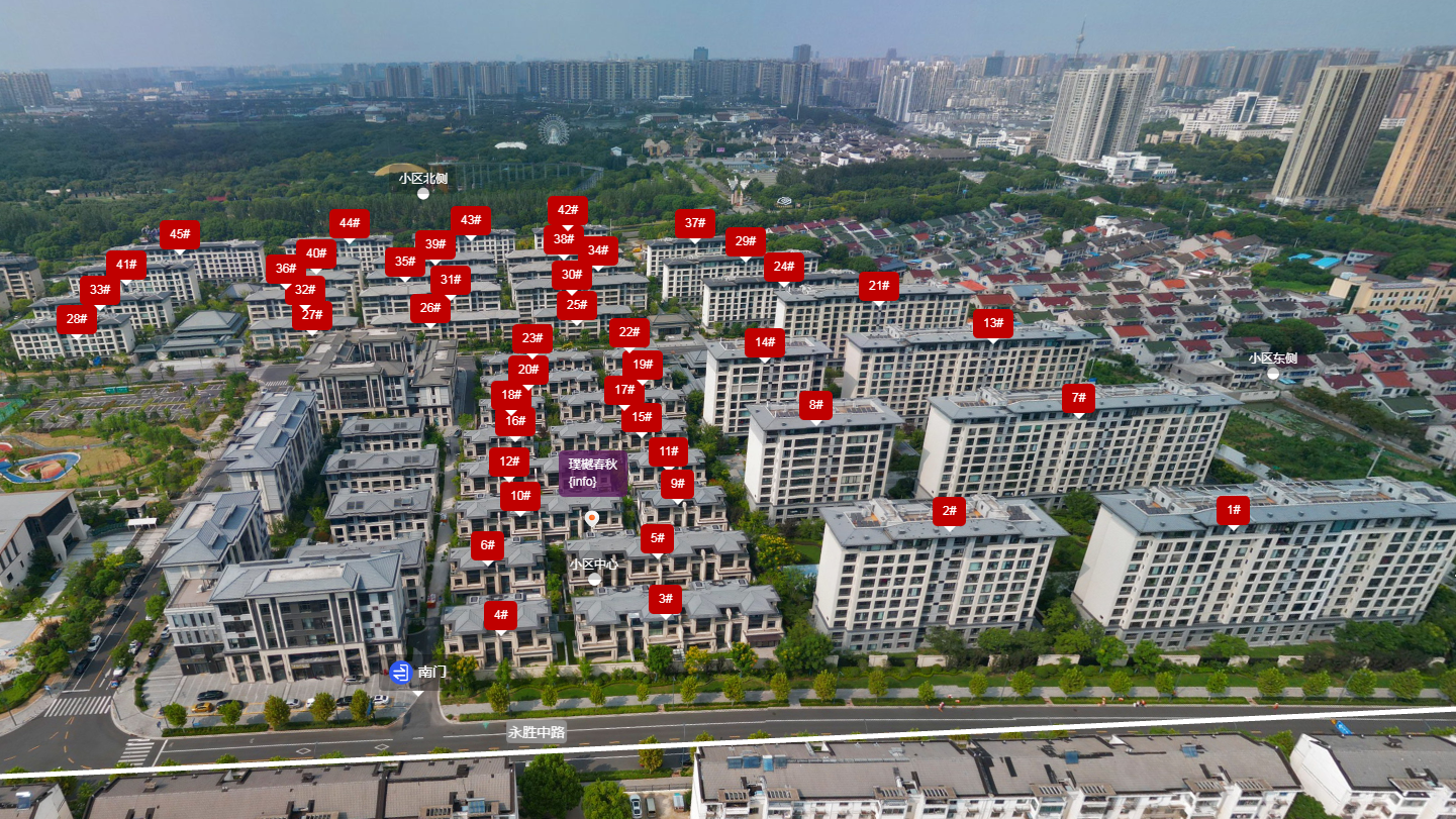常州小区摆位图 图片