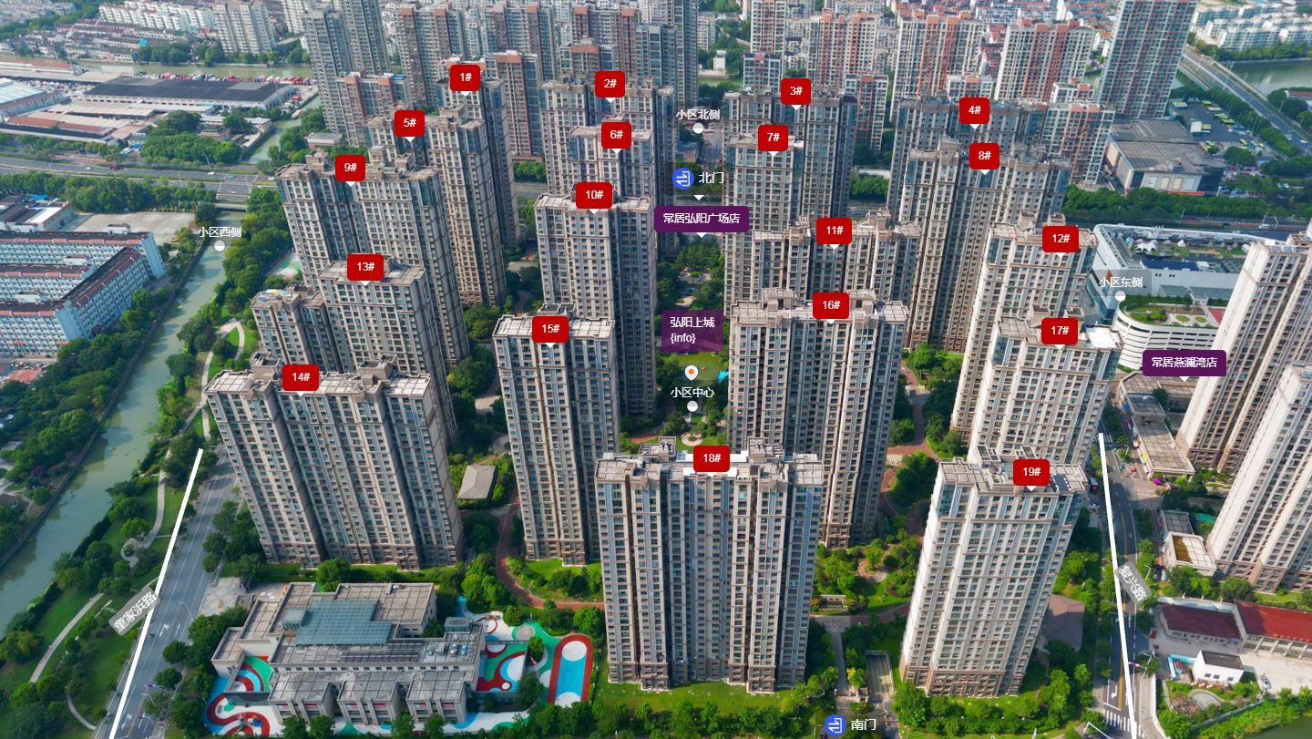 常州小区摆位图 图片