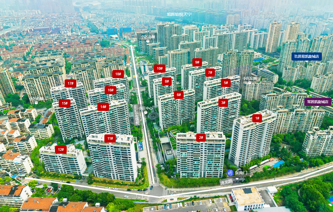 常州小区摆位图 图片