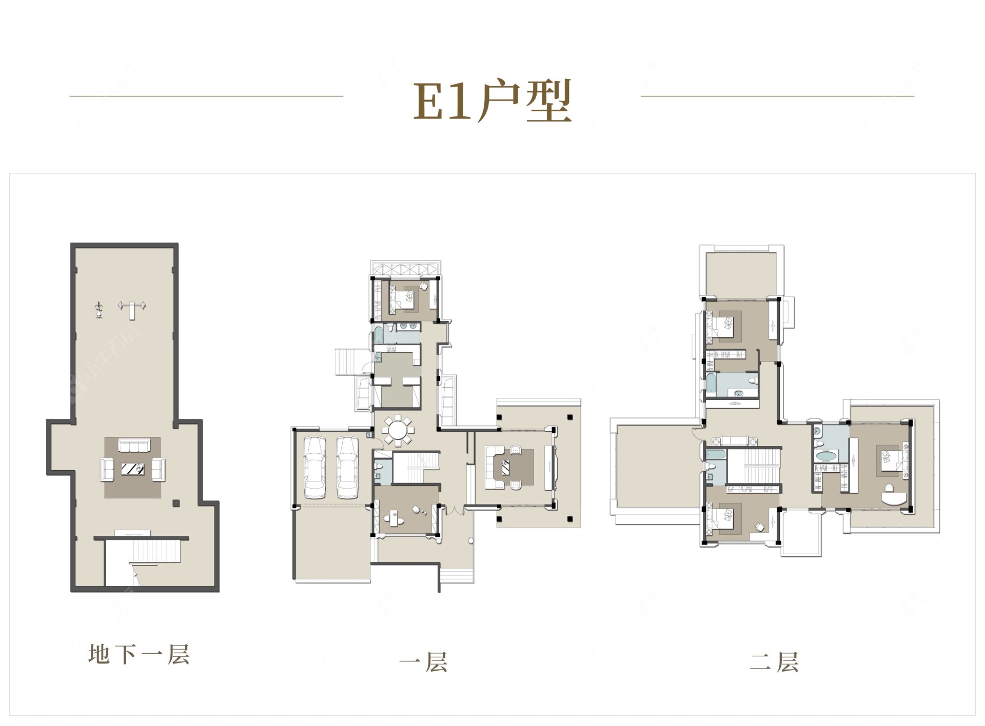 天安别墅建面null户型图