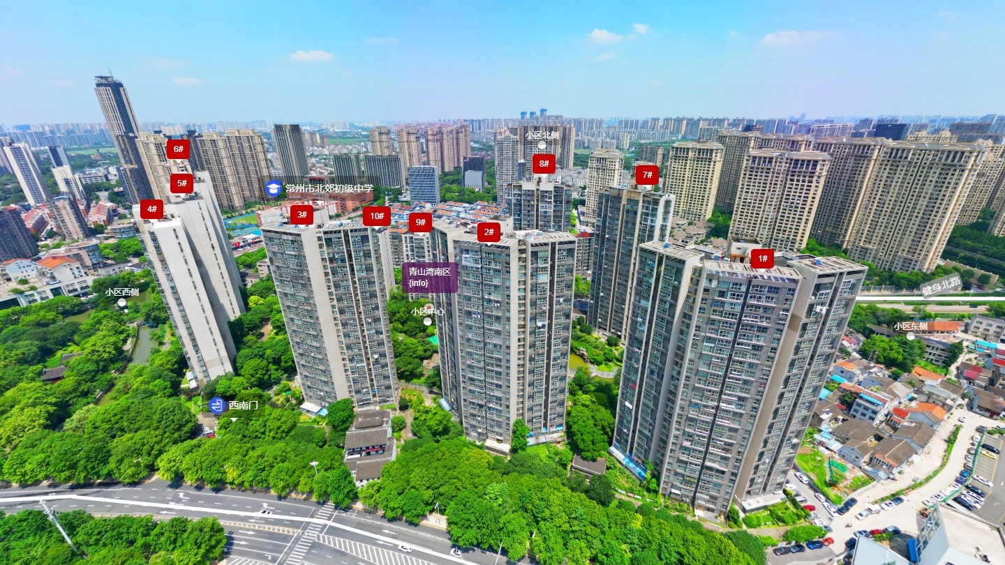 常州小区摆位图 图片