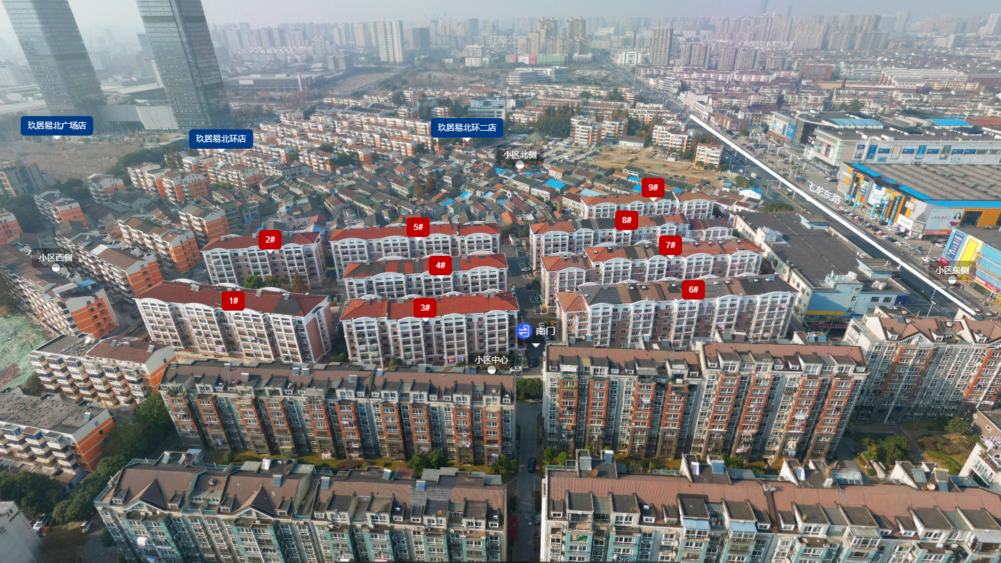 常州小区摆位图 图片