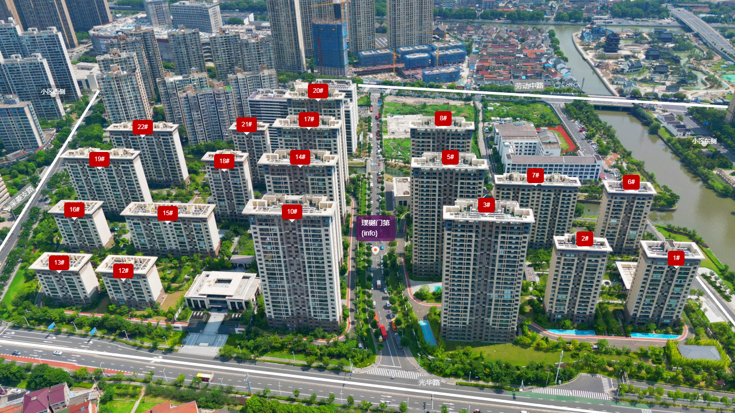 常州小区摆位图 图片