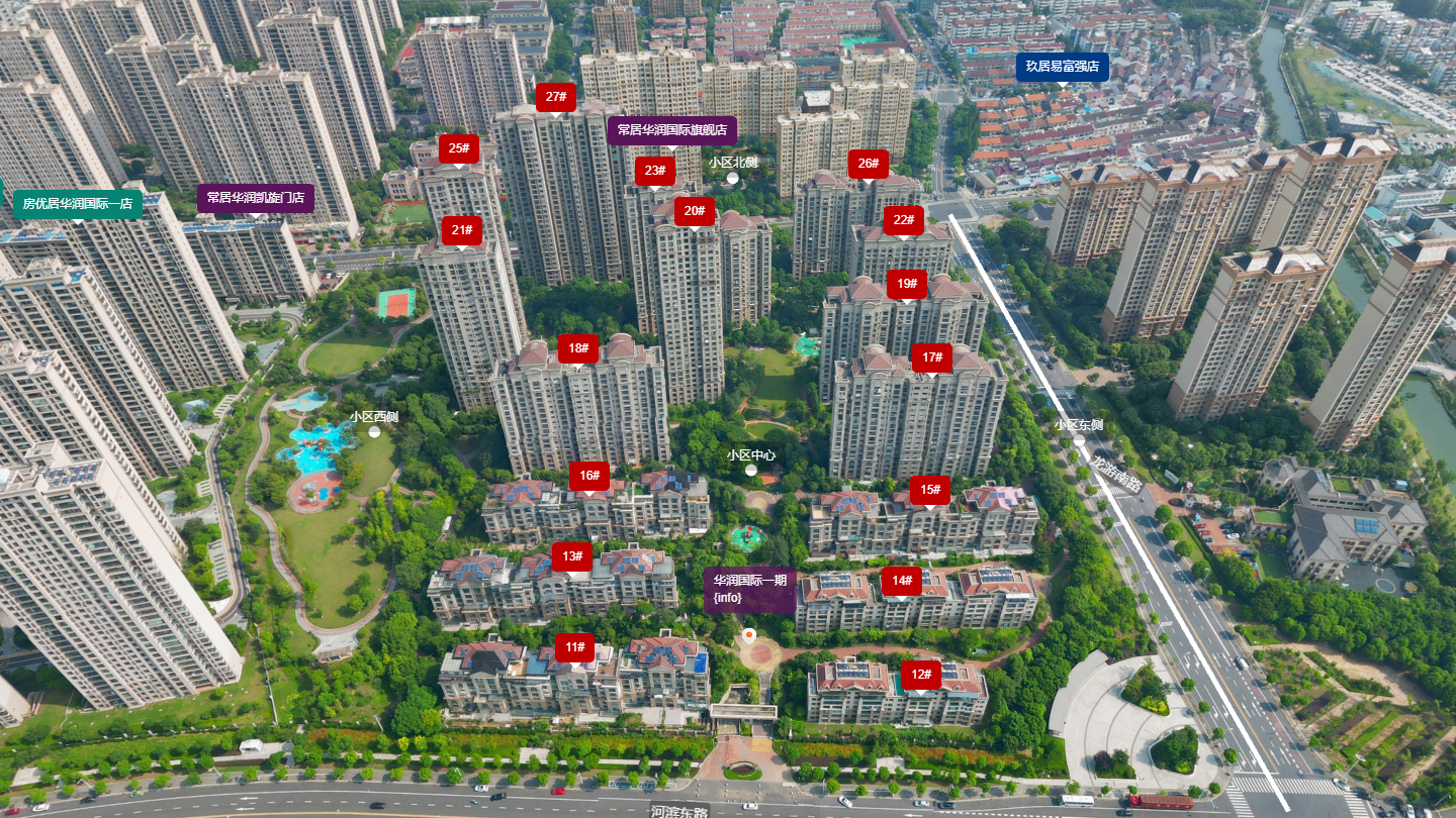 常州小区摆位图 图片
