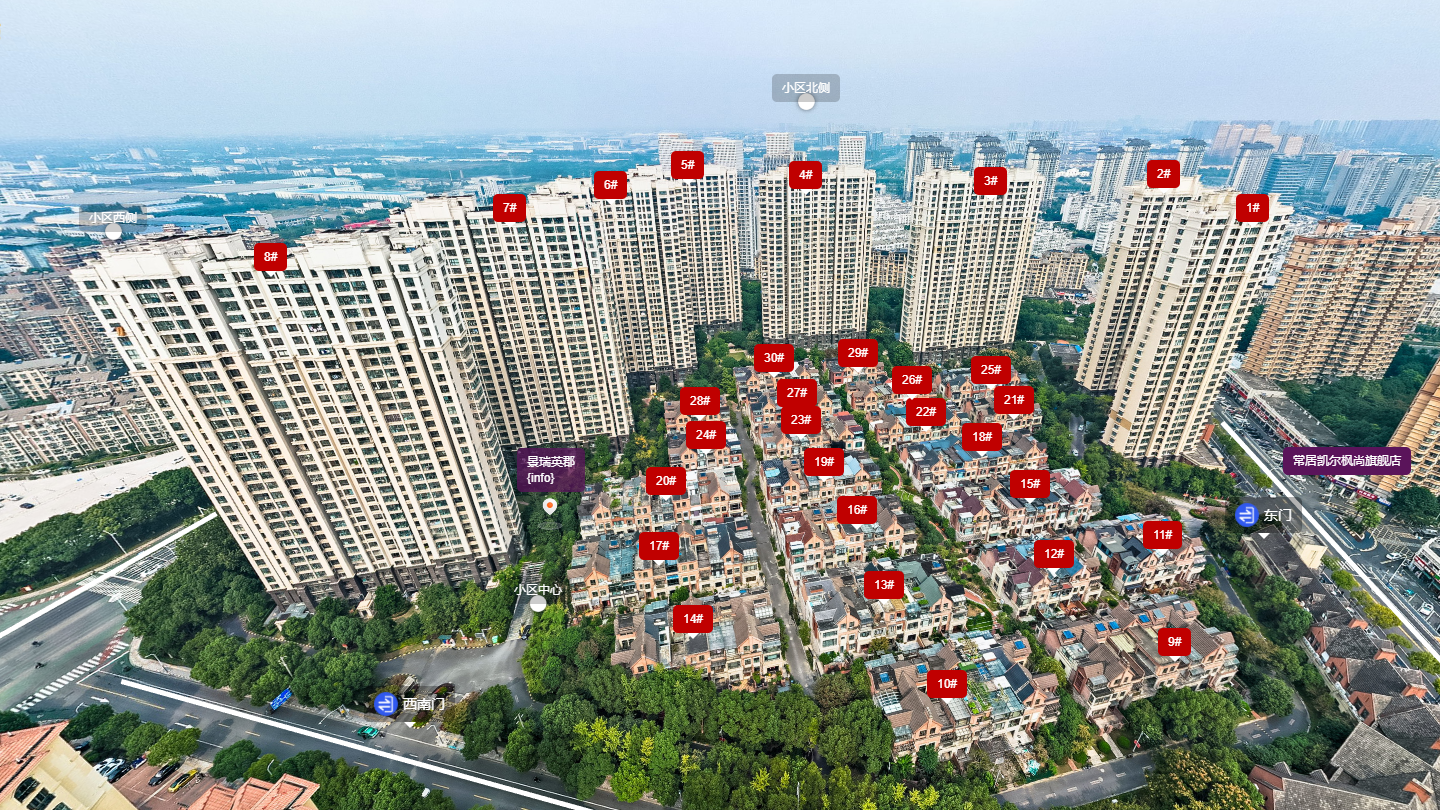 常州小区摆位图 图片