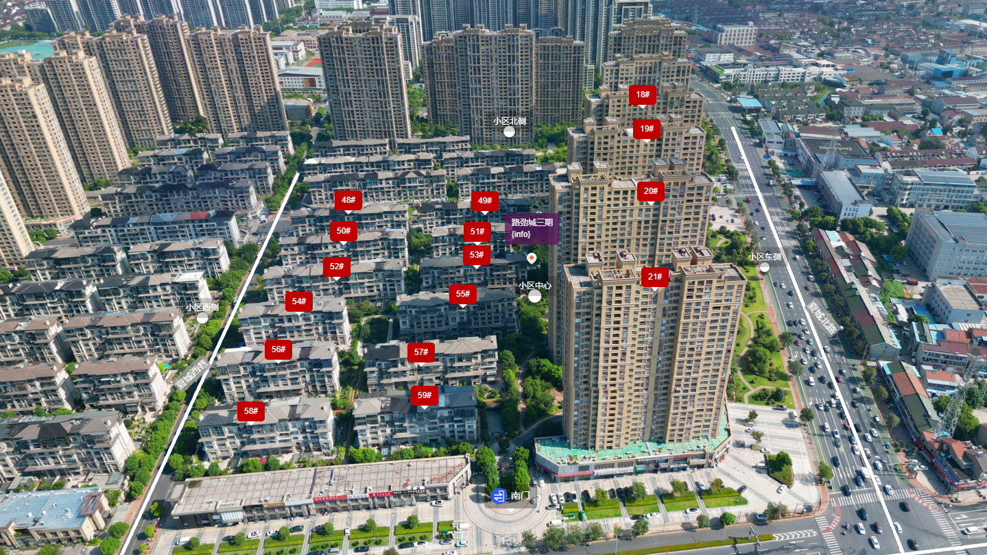 常州小区摆位图 图片