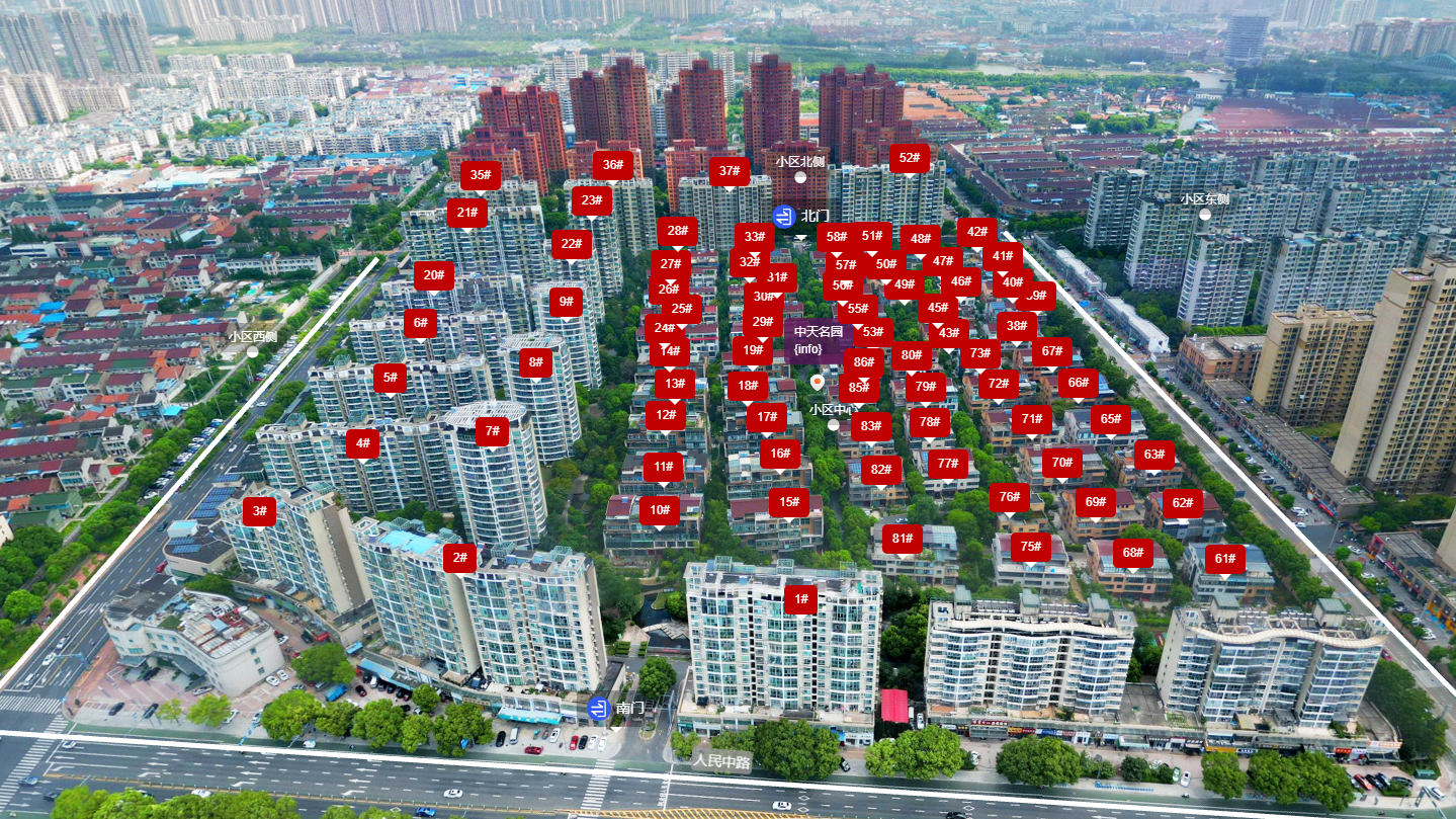 常州小区摆位图 图片
