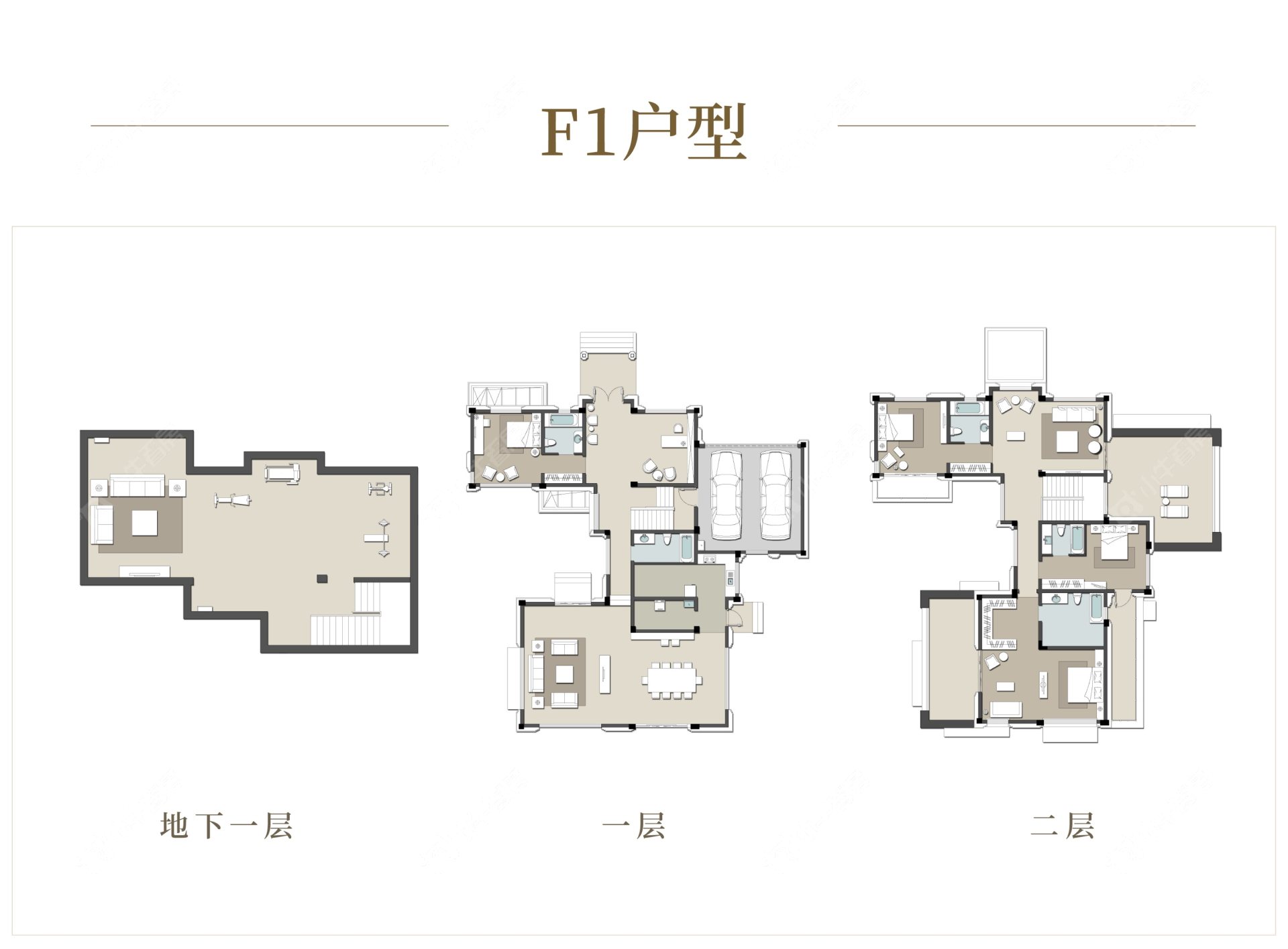 天安别墅建面null户型图