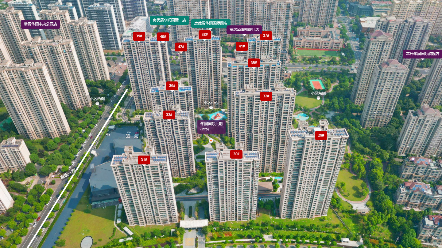 常州小区摆位图 图片