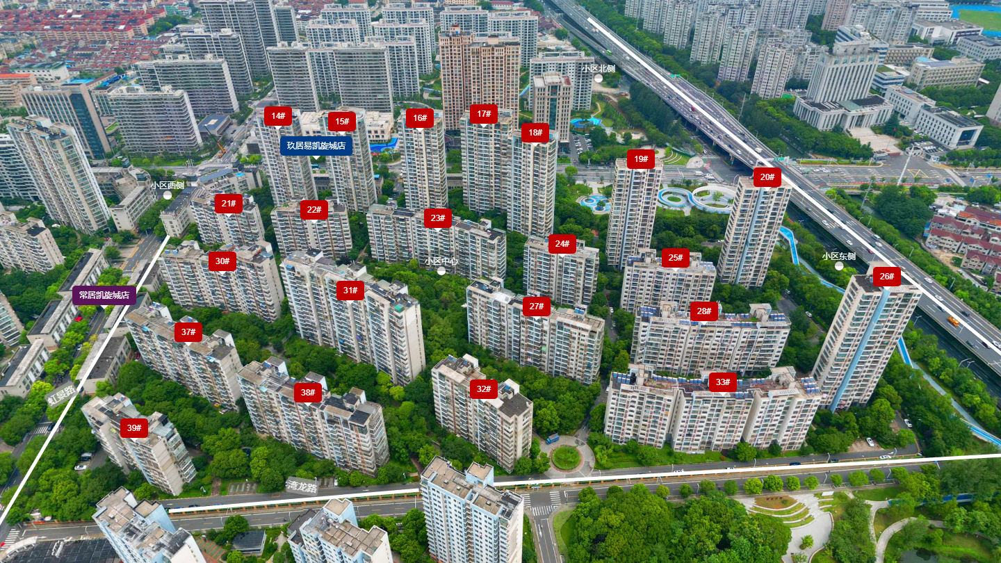 常州小区摆位图 图片