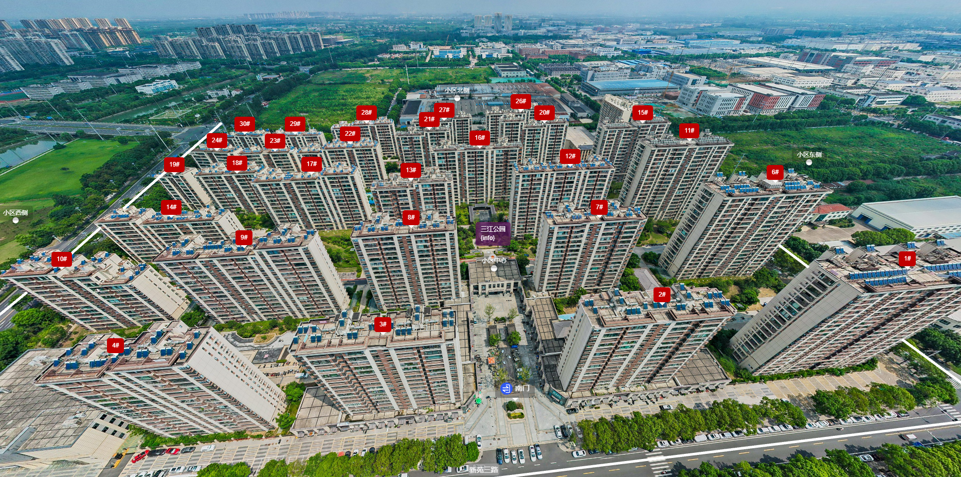 常州小区摆位图 图片
