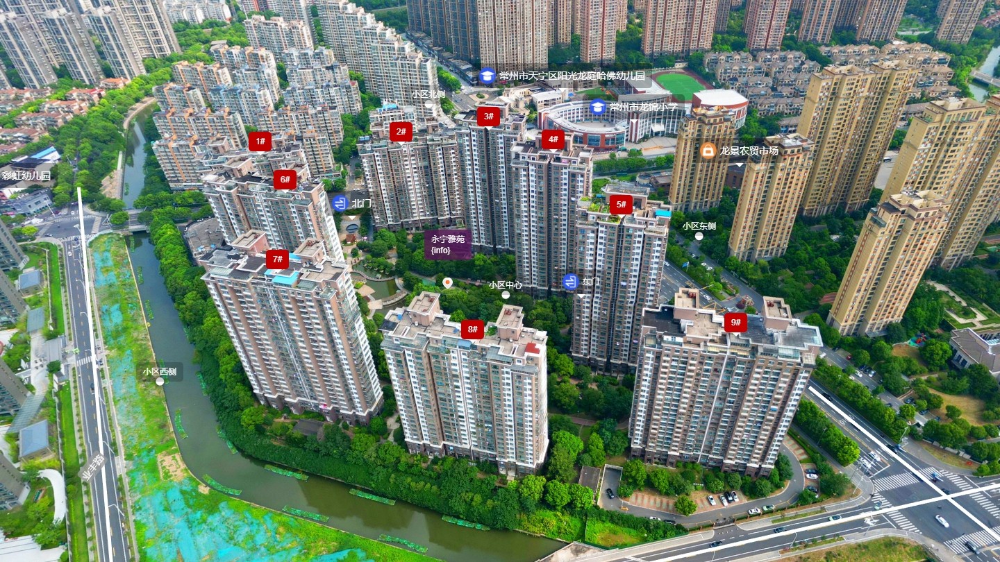常州小区摆位图 图片