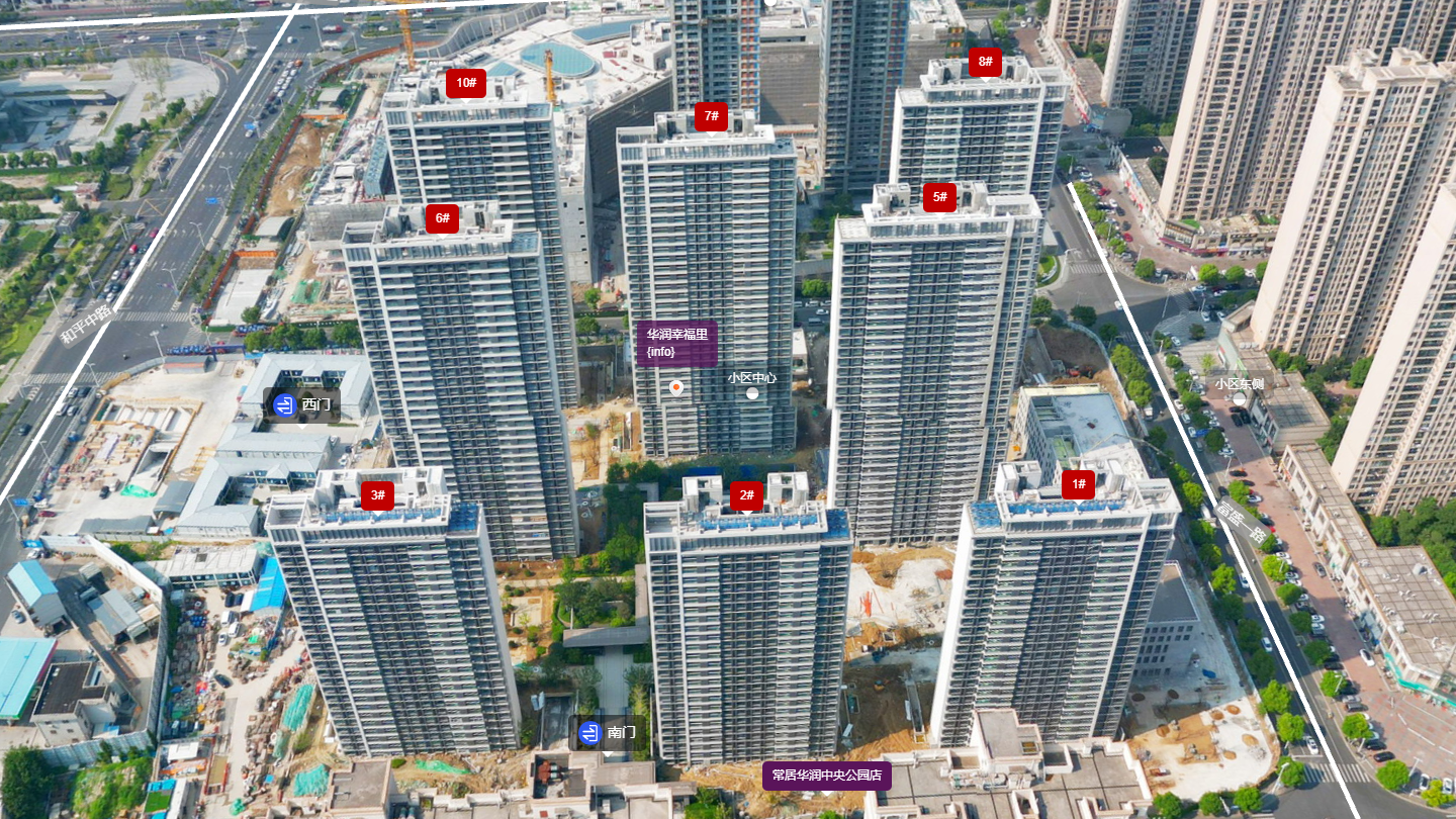 常州小区摆位图 图片